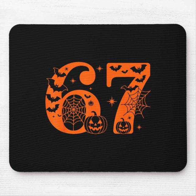 Fun Six Seven 6 7 Meme Design Couples Halloween  Musmatta (Framsidan)