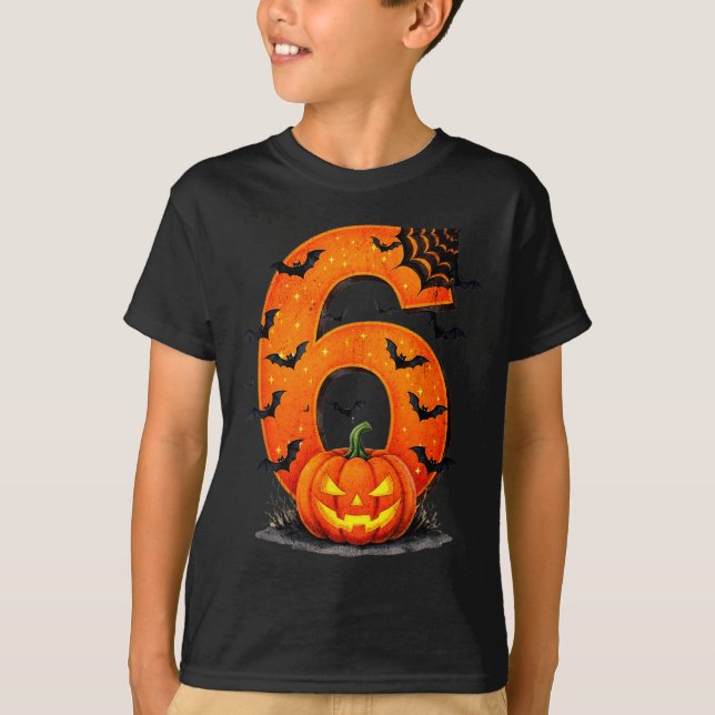 Fun Six Seven 6 7 Meme Design Couples Halloween  T Shirt (Framsida)