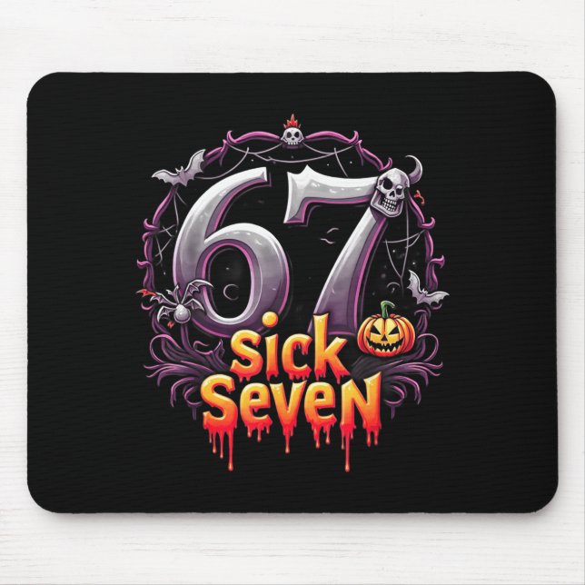 Fun Six Seven 6 7 Meme Design Fun Sick Seven Hallo Musmatta (Framsidan)