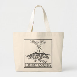Fun tote bag - drone jumbo tygkasse