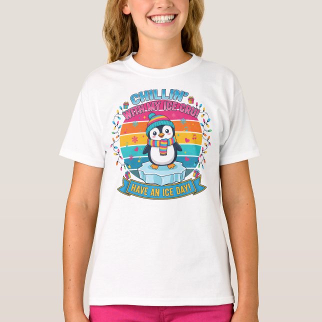 Fun Winter Graphic Tee for Kids (Framsida)