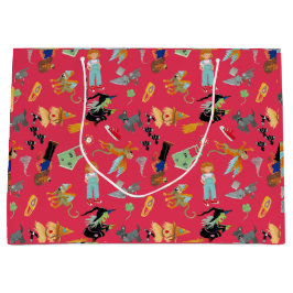 Fun Wizard of Oz on red children's design