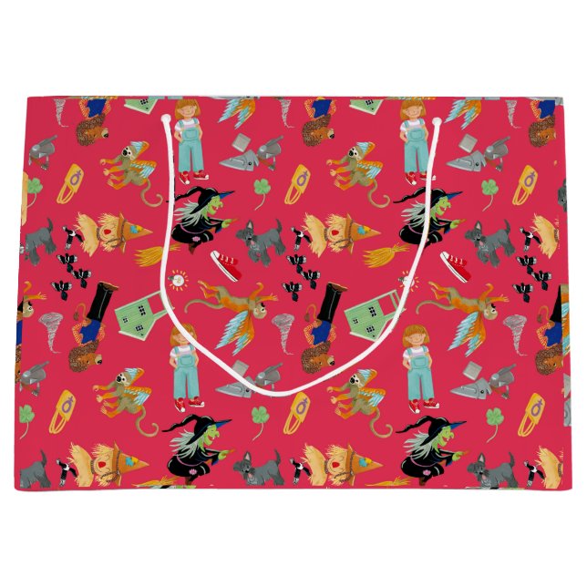 Fun Wizard of Oz on red children's design (Framsidan)