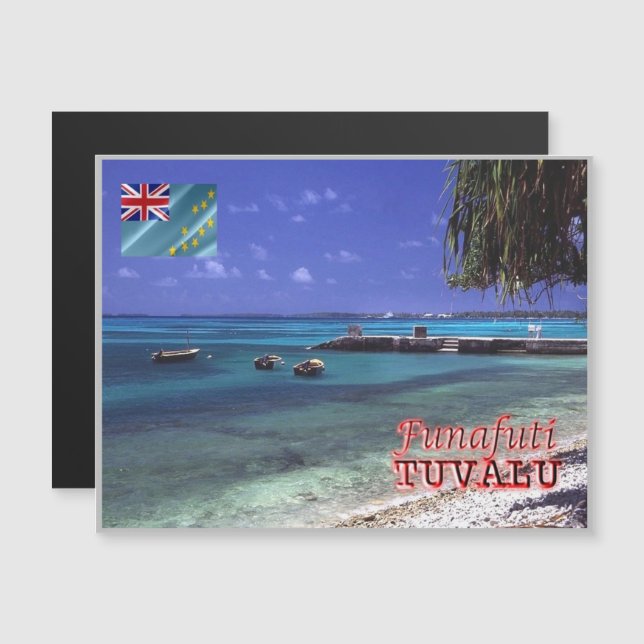 Funafuti - Tuvalu - Sea View - (Fram/baksida)