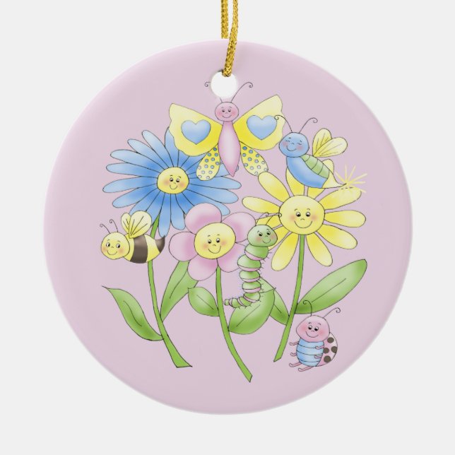 FunBugs Julgransprydnad Keramik (Framsidan)