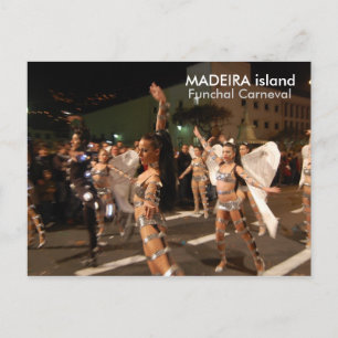Funchal Carneval Vykort