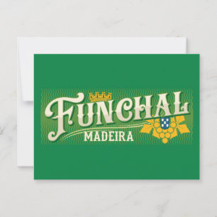 Funchal Madeira Vykort