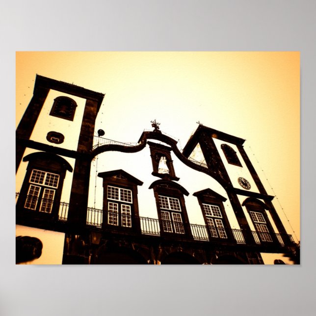 Funchal Stil: Madeira (Portugal) Poster (Framsidan)