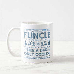 Funcle as a Pappa Only Cooler Kaffemugg