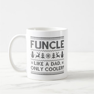Funcle as a Pappa Only Cooler Kaffemugg