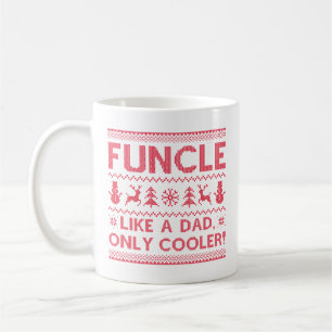 Funcle as a Pappa Only Cooler Kaffemugg