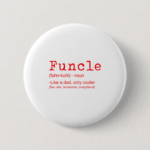 Funcle Definition Funny Joke Gift for farbror_2 Knapp