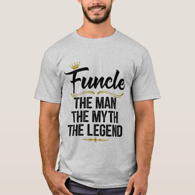 Funcle definition manen legendrolig tröja (Framsida)