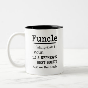 Funcle definitionbrorson rolig mugg för bäst