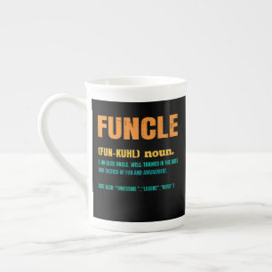 Funcle Funny farbror Definition Benporslin Mugg