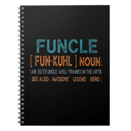 Funcle Funny farbror Definition, Fantastisk Legend Anteckningsbok
