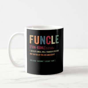 Funcle Funny farbror Definition, Fantastisk Legend Kaffemugg