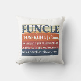 Funcle Funny farbror Definition, Fantastisk Legend Kudde