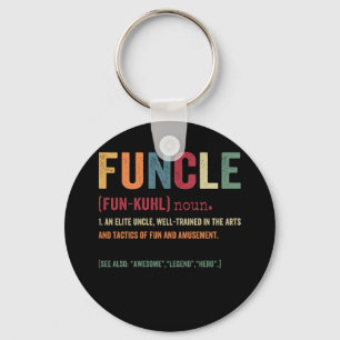 Funcle Funny farbror Definition, Fantastisk Legend Nyckelring