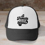 Funcle Funny Simple Vintage Retro Keps<br><div class="desc">Den här enkla designen och vintagen består av lekfull skripttypografi.</div>