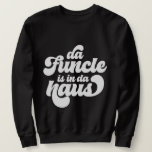 Funcle Funny Simple Vintage Retro Lång Ärmad Tröja<br><div class="desc">Den här enkla designen och vintagen består av lekfull skripttypografi.</div>