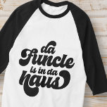 Funcle Funny Simple Vintage Retro T Shirt<br><div class="desc">Den här enkla designen och vintagen består av lekfull skripttypografi.</div>
