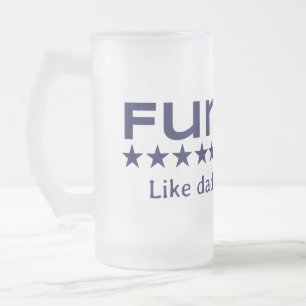 Funcle: Lik pappa men kylare! Frostat Ölglas