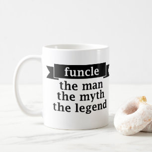 Funcle manen mythen legenden - Uncle Kaffe Kaffemugg