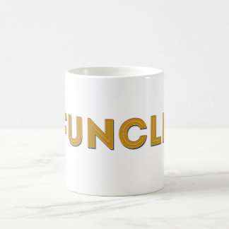 Funcle Retro inspirerad typografi Kaffemugg
