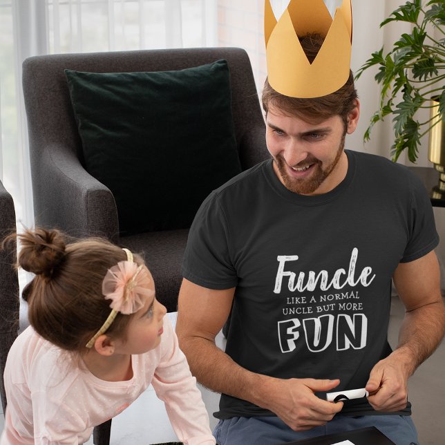 'Funcle' Roliga Citatpresenter för Farbror T Shirt (Skapare uppladdad)