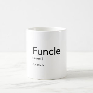 Funcle Roligt farbror Coffee eller Tea Mugg