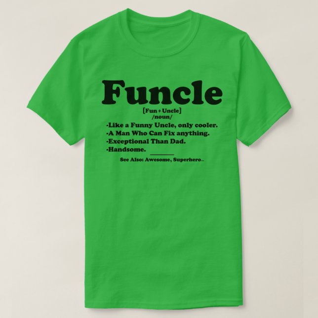 Funcle T Shirt (Design framsida)