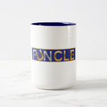 Funcle  Två-Tonad mugg<br><div class="desc">Fun Gift for Uncles. Not just regular uncles but FUN UNCLES. 
Get your Funcle a gift today.</div>