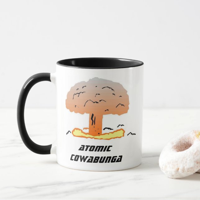 FUNCOW® Atomic Cowabunga Mugg (Med munk)