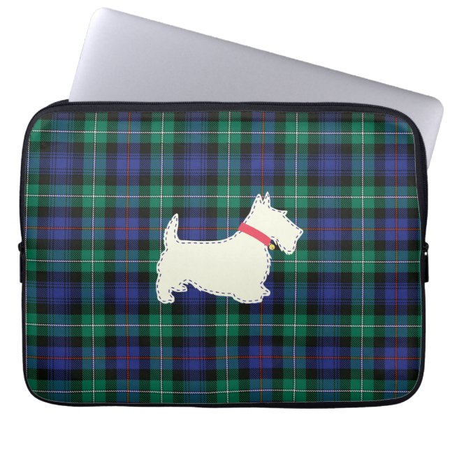 Funda con scotish terrier laptop fodral (Framsidan)