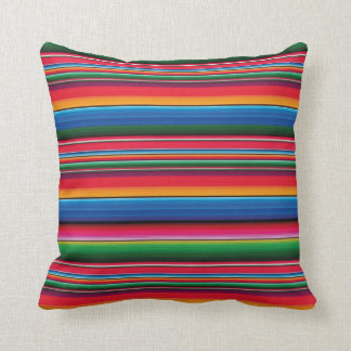 Funda De Cojín Red Serape Saltillo traditional mex Kudde