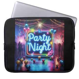 Funda de Portatil Party Night. Laptop Fodral