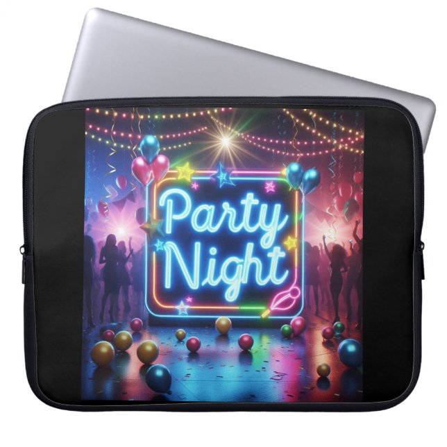 Funda de Portatil Party Night. Laptop Fodral (Framsidan)