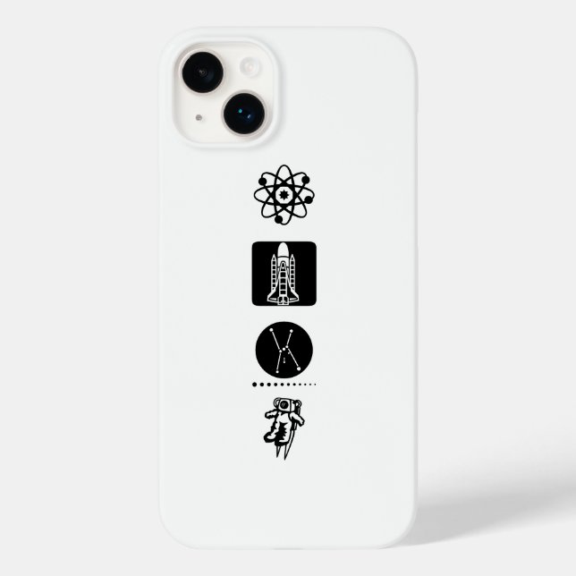 Funda Iphone  espacio (Baksida)