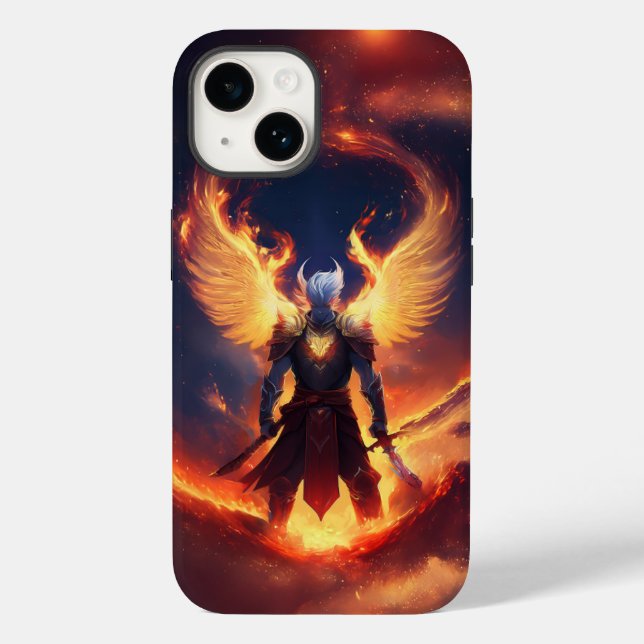 Funda Para Iphone Angel guerrero (Baksida)