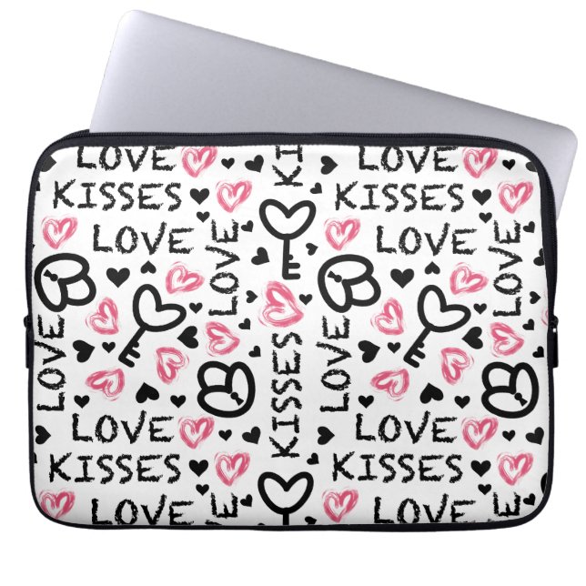 Funda para laptop estilo romántico moderno laptop fodral (Framsidan)