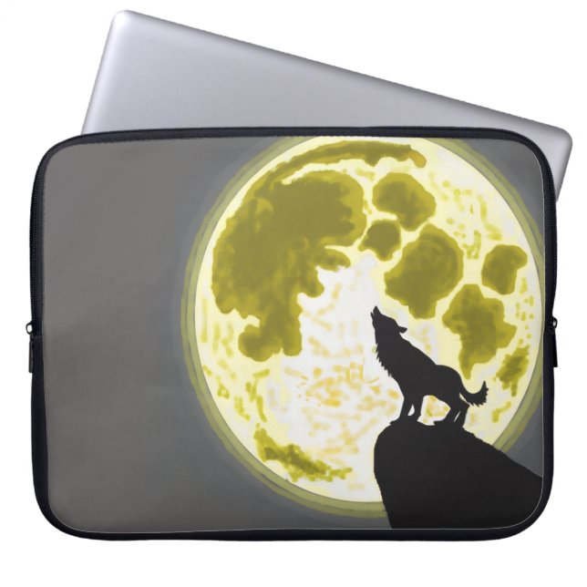 Funda Para Laptop Howling wolf Fodral (Framsidan)