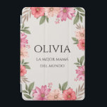 Funda Smart Cover iPad 7.9 iPad Mini Skydd<br><div class="desc">Dale un toque de amor y elegancia al iPad de mamá con esta hermosa funda Smart Cover para iPad 7.9", estampada con la frase “La mejor mamá del mundo”. Ideal para proteger su dispositivo mientras le recuerda lo especial que es cada día. Diseñada para brindar protección y estilo, esta funda...</div>