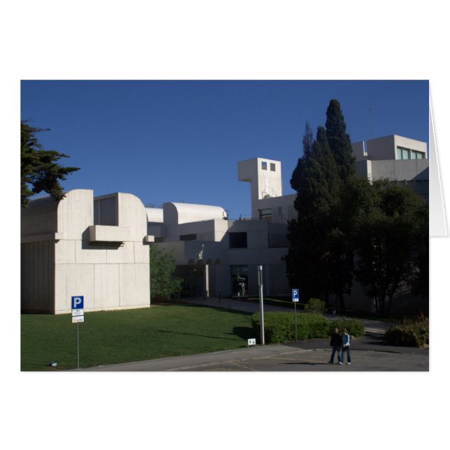Fundació Joan Miró, Barcelona Hälsningskort (Framsidan Horizontal)
