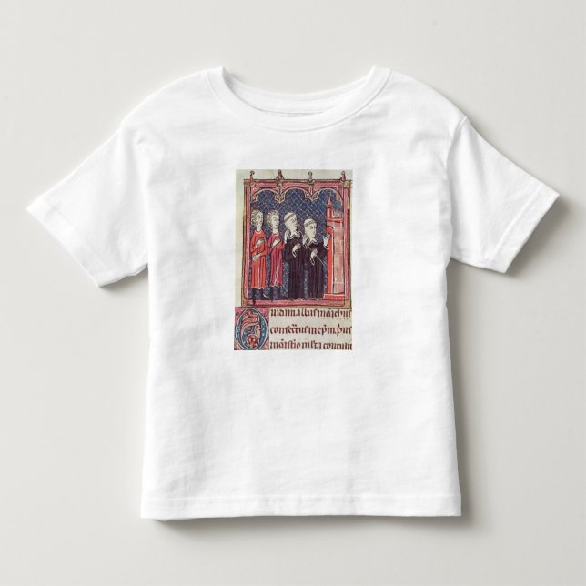 Fundamentet av en kloster tee shirt (Framsida)