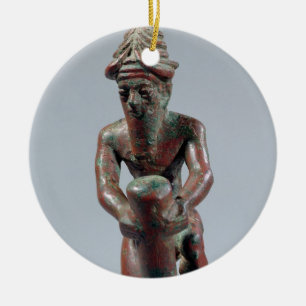 Fundamentnagel av Gudea, Prince av Lagash, från T Julgransprydnad Keramik