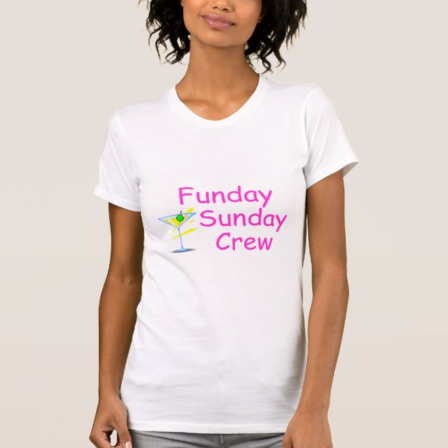Funday söndagbesättning tee shirt (Framsida)