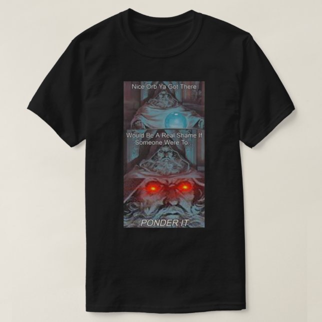 funderande på min orb t shirt (Design framsida)