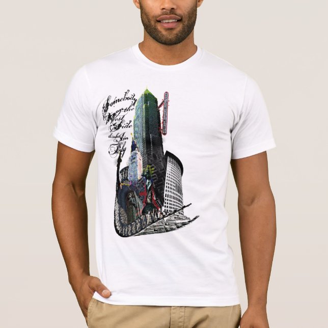 Funderare för västra sida mig förmiddagfluga t-shirt (Framsida)