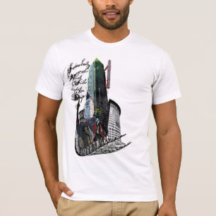 Funderare för västra sida mig förmiddagtjack t-shirt